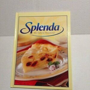 Splenda No Calorie Sweetener Recipe Book Hardcover Dessert & Baking Ideas